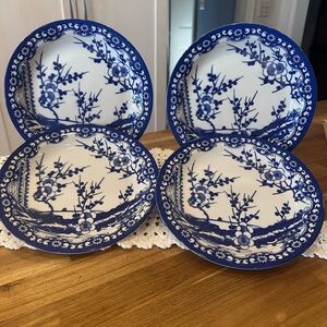 Classic Blue and White Dinnerware Set